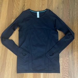 Black long sleeve Ivivva athletic shirt